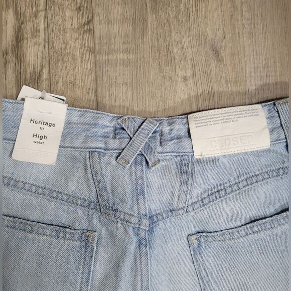 Nwt Closed 80s Acid Wash Mom Size 27 woman jean - Picture 9 of 11